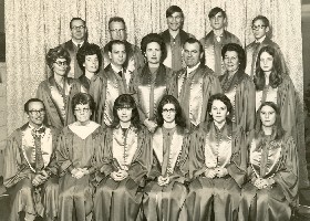 Adult Choir - circa 1971